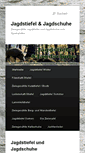 Mobile Screenshot of jagd-schuhe.de